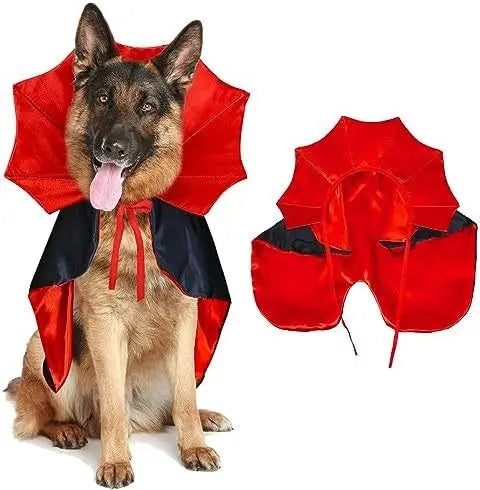 Cute Halloween Pet Costumes Cosplay Vampire Cloak For Small Dog Cat Kitten Puppy Dress Kawaii Pet Clothes Cat Accessoties Gift