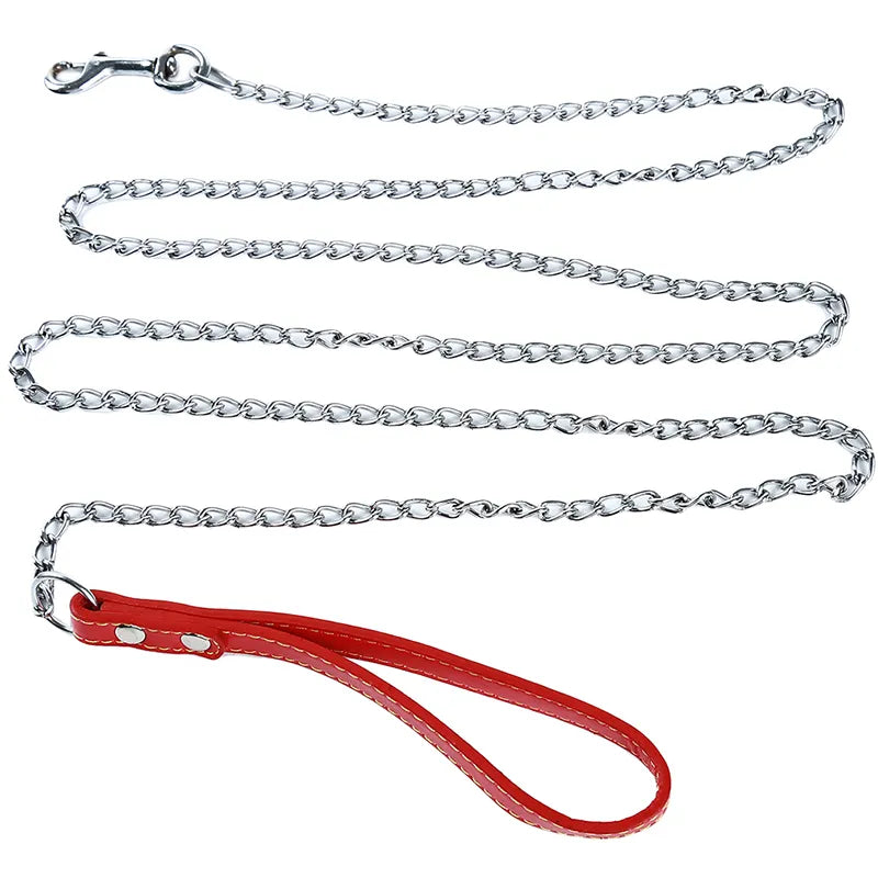 Heavy Duty Steel Chain Dog & Cat Leash