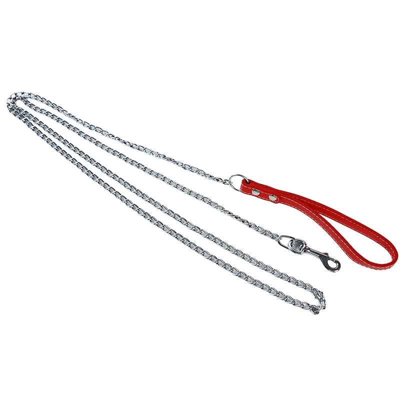 Heavy Duty Steel Chain Dog & Cat Leash