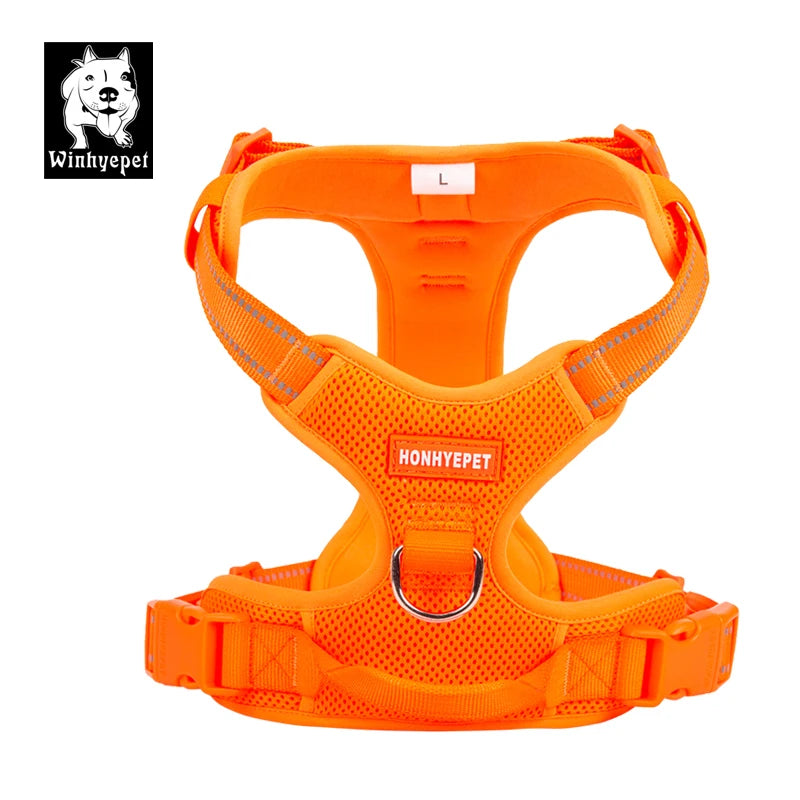 Truelove Pet Harness Big Medium Dog Chest Strap Explosion-proof Teddy Small Dog Golden Retriever Dog Designed for Outdoor Safety