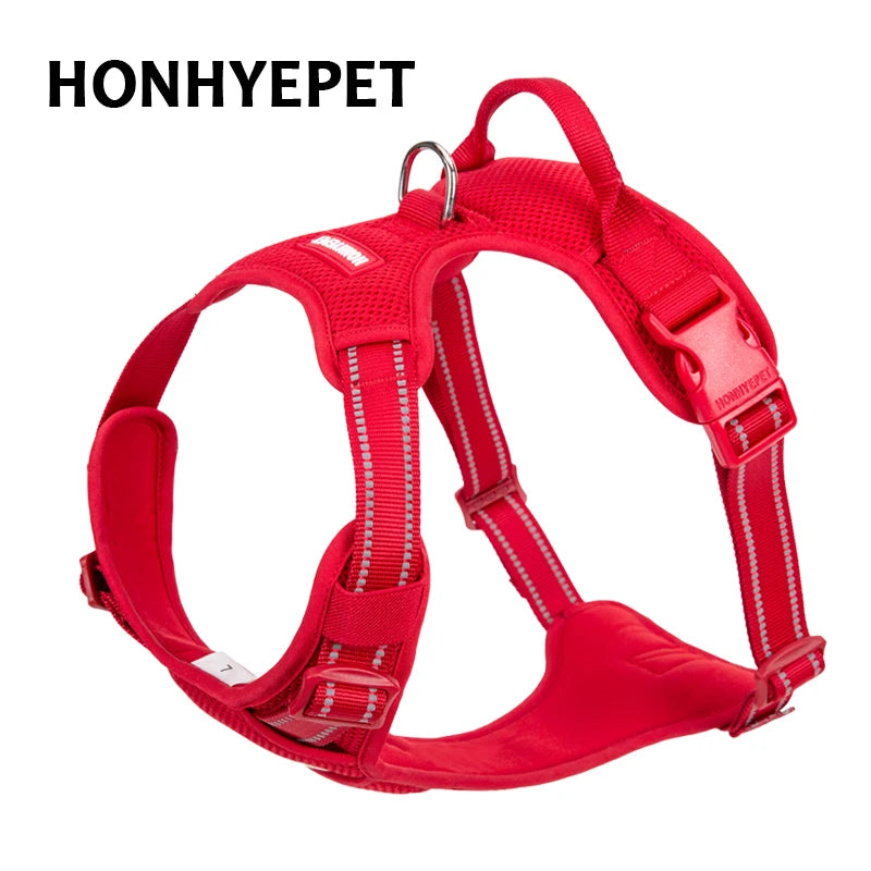 Truelove Pet Harness Big Medium Dog Chest Strap Explosion-proof Teddy Small Dog Golden Retriever Dog Designed for Outdoor Safety
