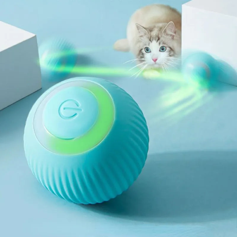 Electric Self Rolling Ball Cat Toy