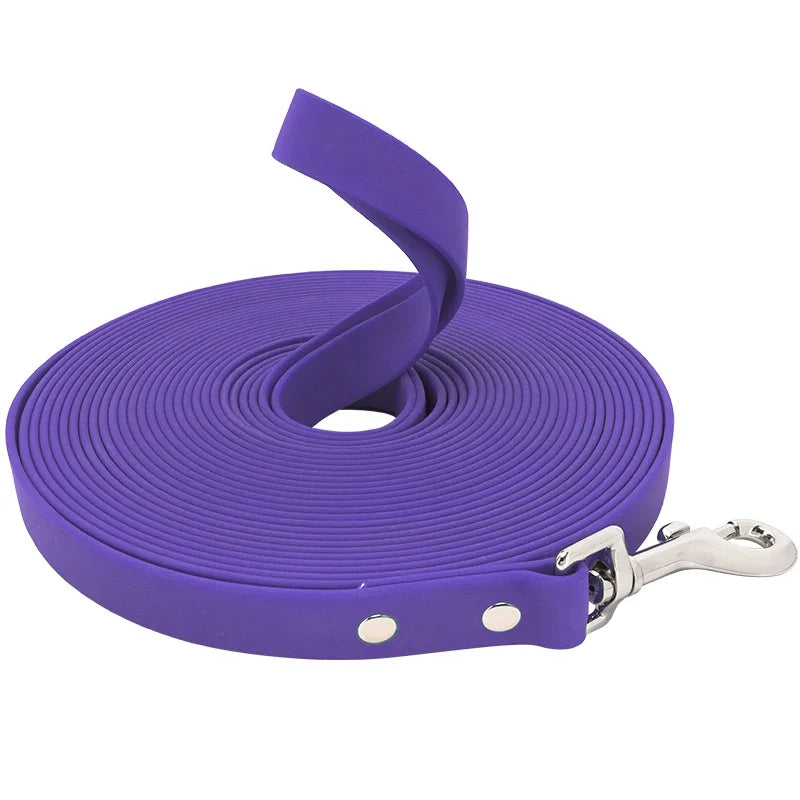 Waterproof Dog Leash Long Pvc Pet Leashes Easy To Clean Rope for Small Medium Large Big Dogs Walking Traning Lead Pet Supplies