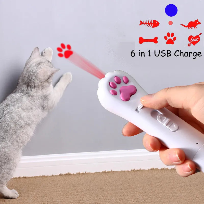 Multi Pattern Laser Pointer Cat Toy