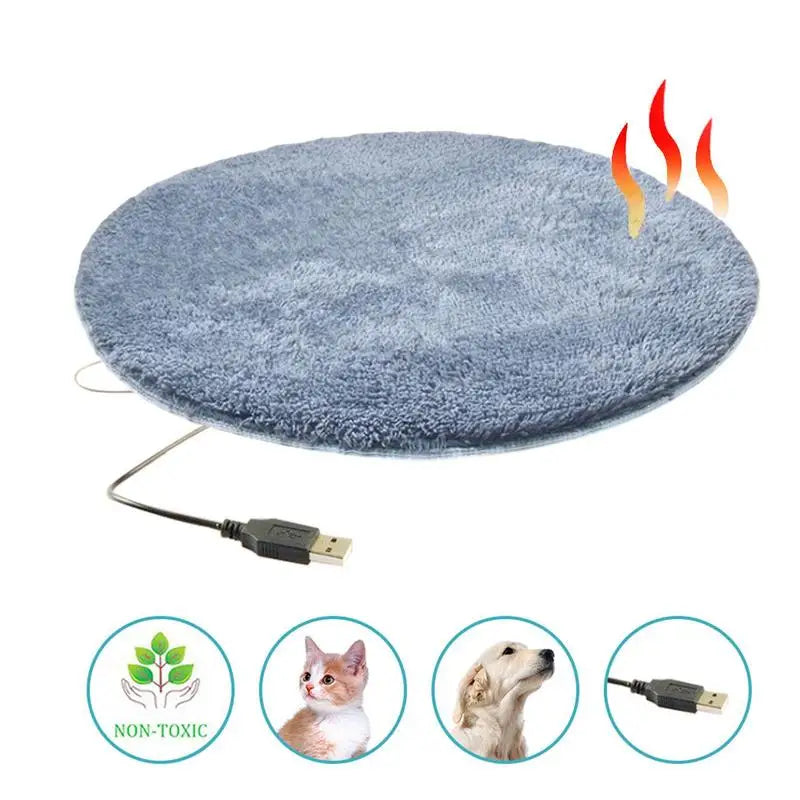 Electric Heating Plush Cat/ Dog Mat