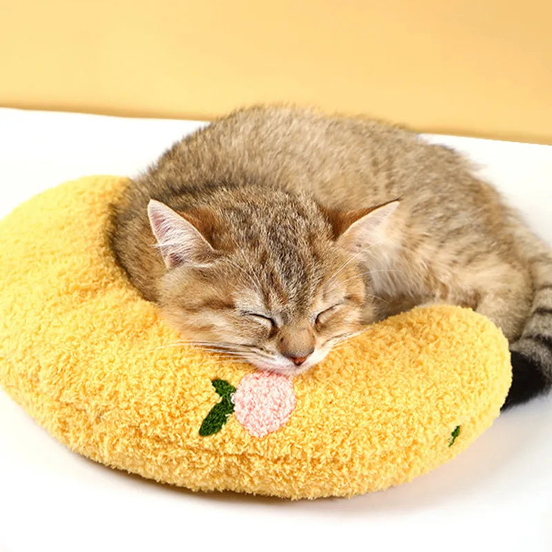 Soft Plush Cat/ Dog Bed Travel Pillow