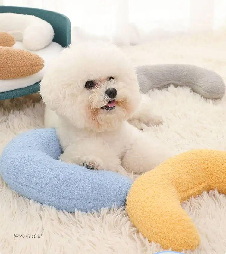 Soft Plush Cat/ Dog Bed Travel Pillow