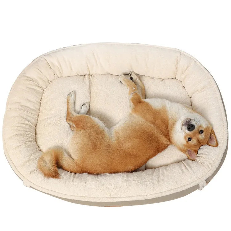 IN STOCK Dog Pet Bed Square Dog Beds For Large Dogs Dog Sofa Beds PP cotton Anti-Mite Pet Bed Inner Pad Washable Puppy Supplies