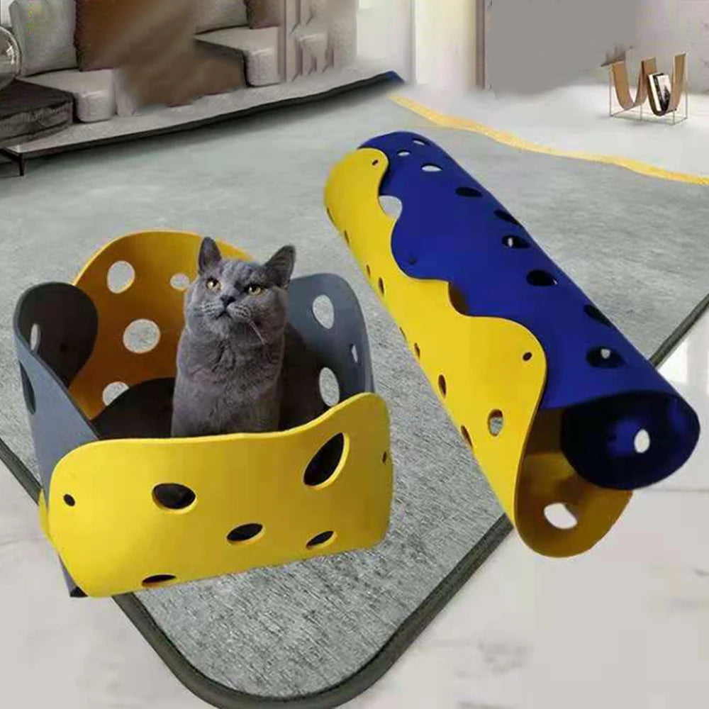 DIY Customizable Cat Tunnel Obstacle Toy