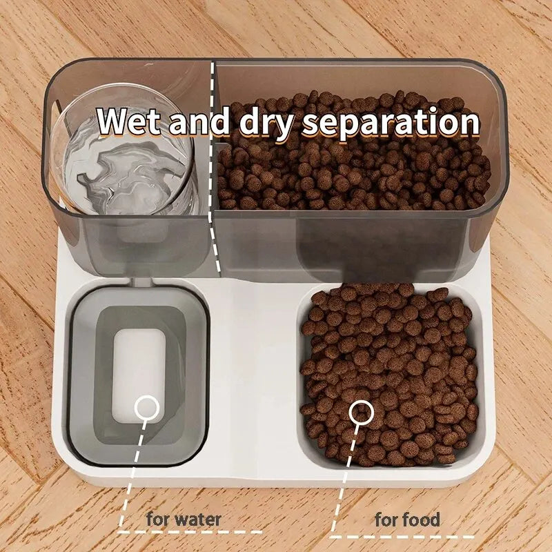 Cat Ear Automatic Refill Water and Food Cat Feeder