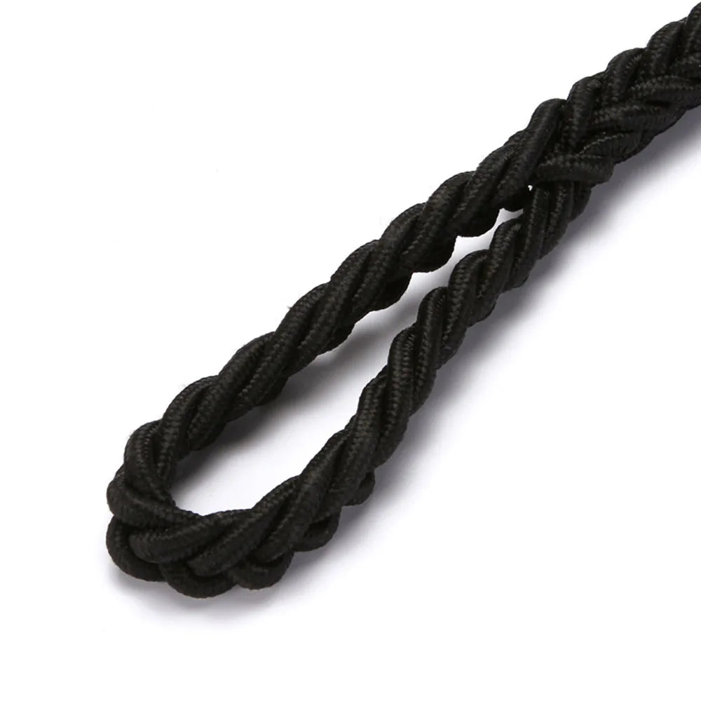 Medium & Large Dog Leash Traction Rope Heavy Duty Hand-knitted Strong Durable Nylon Braided Pet Leashes for French Bulldog Husky