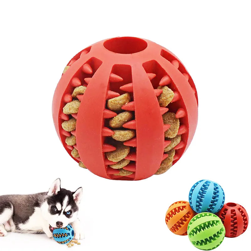 Food Stuffing Dog Chew Toy Ball