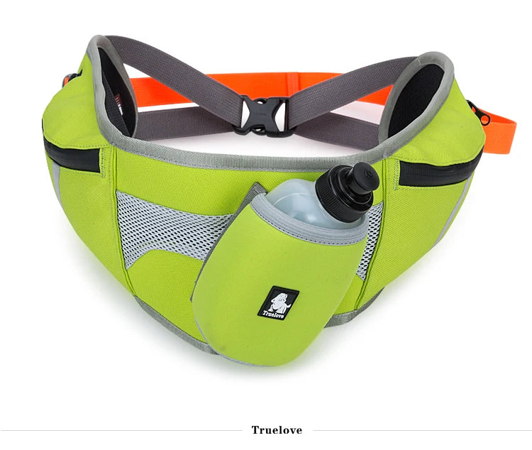 Truelove Top Deals RTS Neoprene Waterproof Fashion Sports Belt Hiking Running Walking Waist Bag with Dog Pet Leashes TLB2151