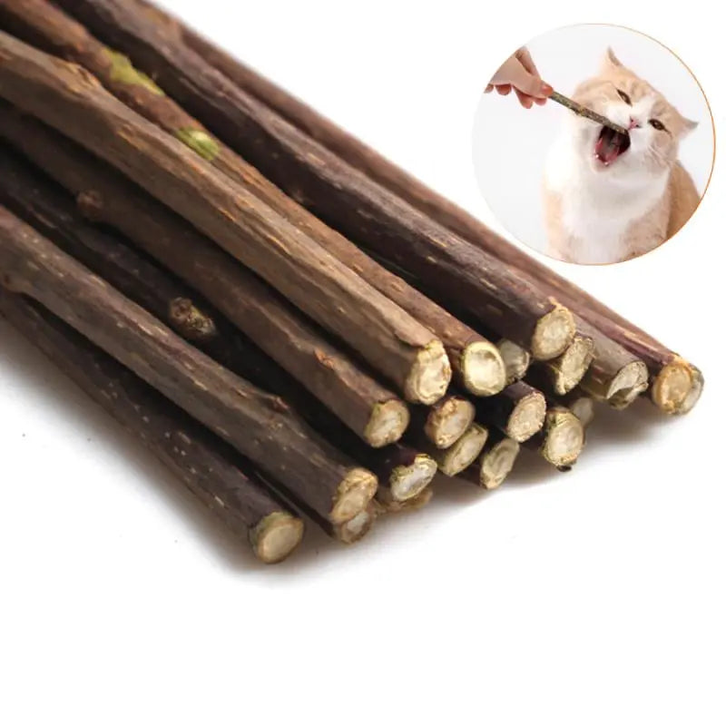 Plant Based Dental Cleaning Cat Chew Sticks