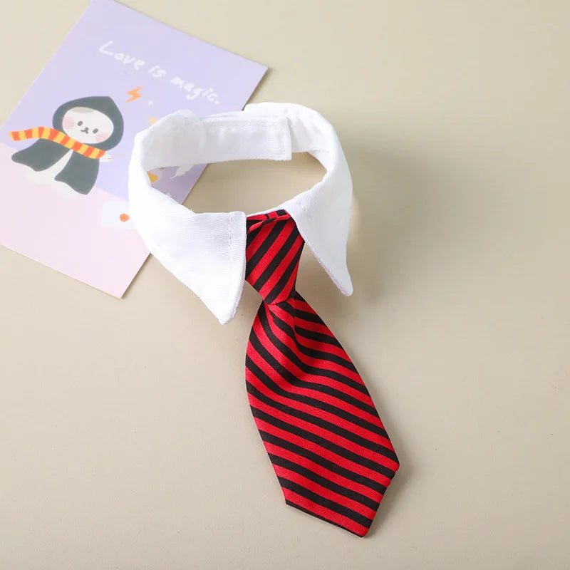 Formal Business Collar And Tie For Pets