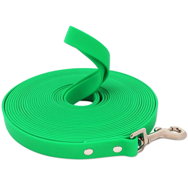 Waterproof Dog Leash Long Pvc Pet Leashes Easy To Clean Rope for Small Medium Large Big Dogs Walking Traning Lead Pet Supplies