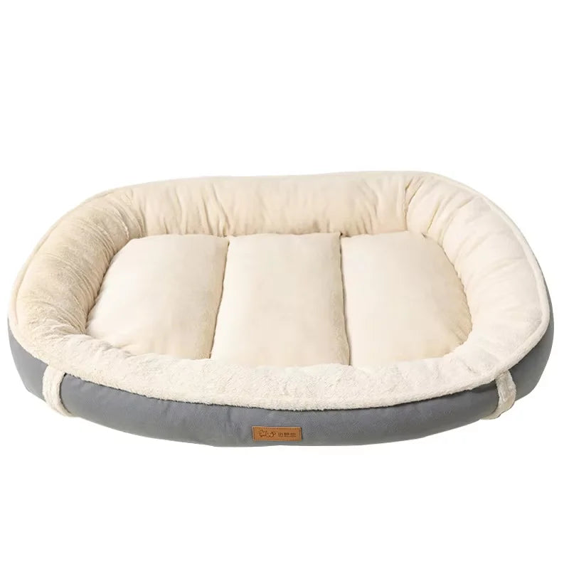 IN STOCK Dog Pet Bed Square Dog Beds For Large Dogs Dog Sofa Beds PP cotton Anti-Mite Pet Bed Inner Pad Washable Puppy Supplies