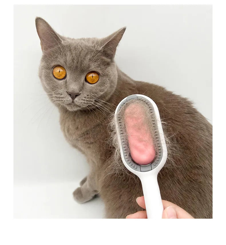 Low Water Massage Cat Hair Cleaning Brush Tool