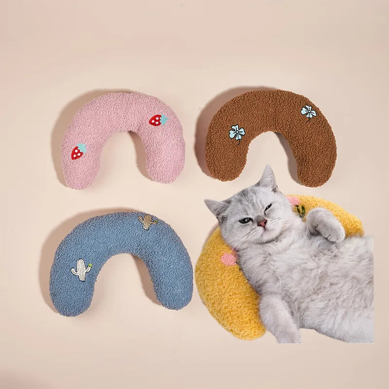 Soft Plush Cat/ Dog Bed Travel Pillow