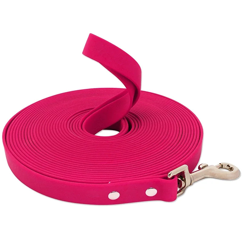 Waterproof Dog Leash Long Pvc Pet Leashes Easy To Clean Rope for Small Medium Large Big Dogs Walking Traning Lead Pet Supplies