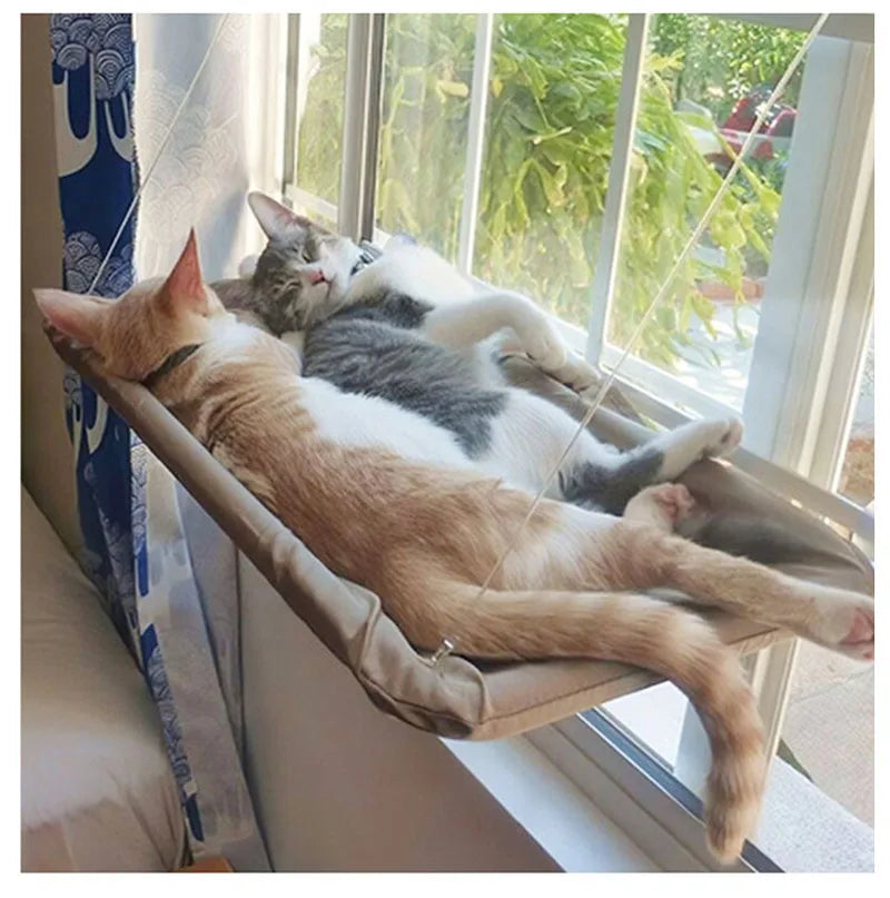 Window Mounted Cloth Cat Hammock Bed