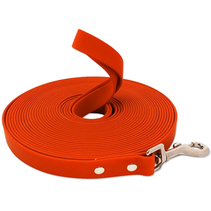 Waterproof Dog Leash Long Pvc Pet Leashes Easy To Clean Rope for Small Medium Large Big Dogs Walking Traning Lead Pet Supplies