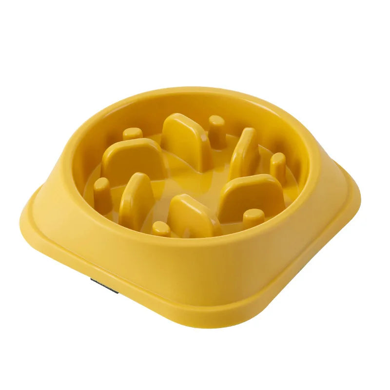 Fun Shaped Slow Feeder Pet Food Bowl