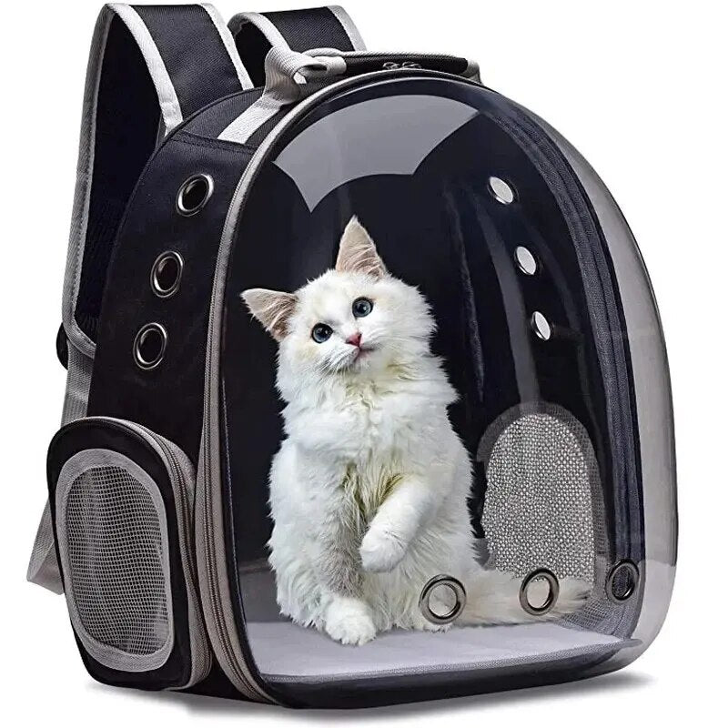 Bubble Transparent Window Cat Carrier Backpack