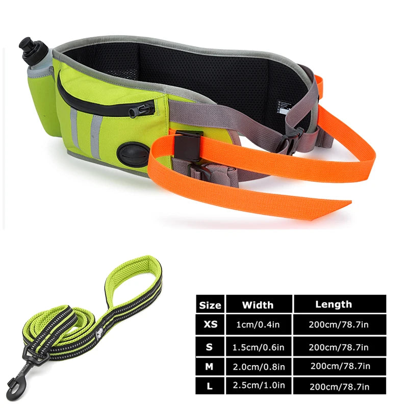 Truelove Top Deals RTS Neoprene Waterproof Fashion Sports Belt Hiking Running Walking Waist Bag with Dog Pet Leashes TLB2151