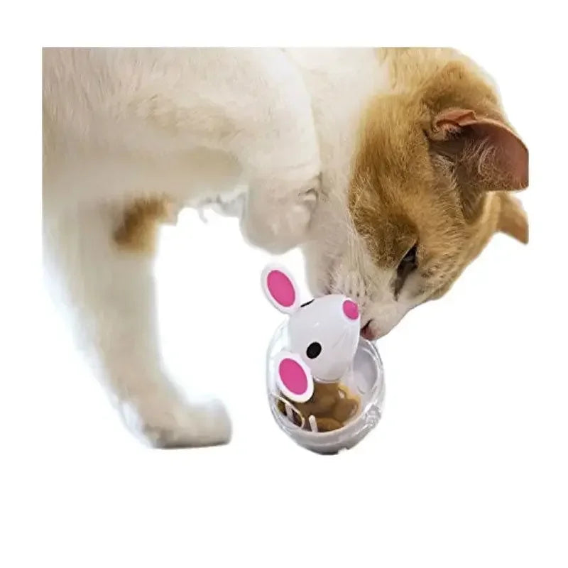 Interactive Toy Mouse Cat Slow Feeder