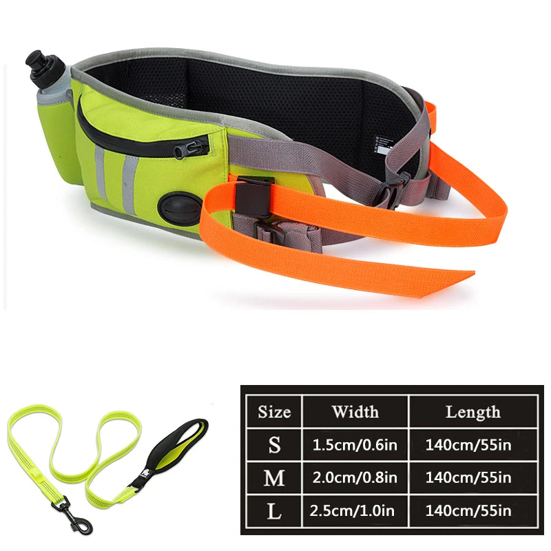 Truelove Top Deals RTS Neoprene Waterproof Fashion Sports Belt Hiking Running Walking Waist Bag with Dog Pet Leashes TLB2151