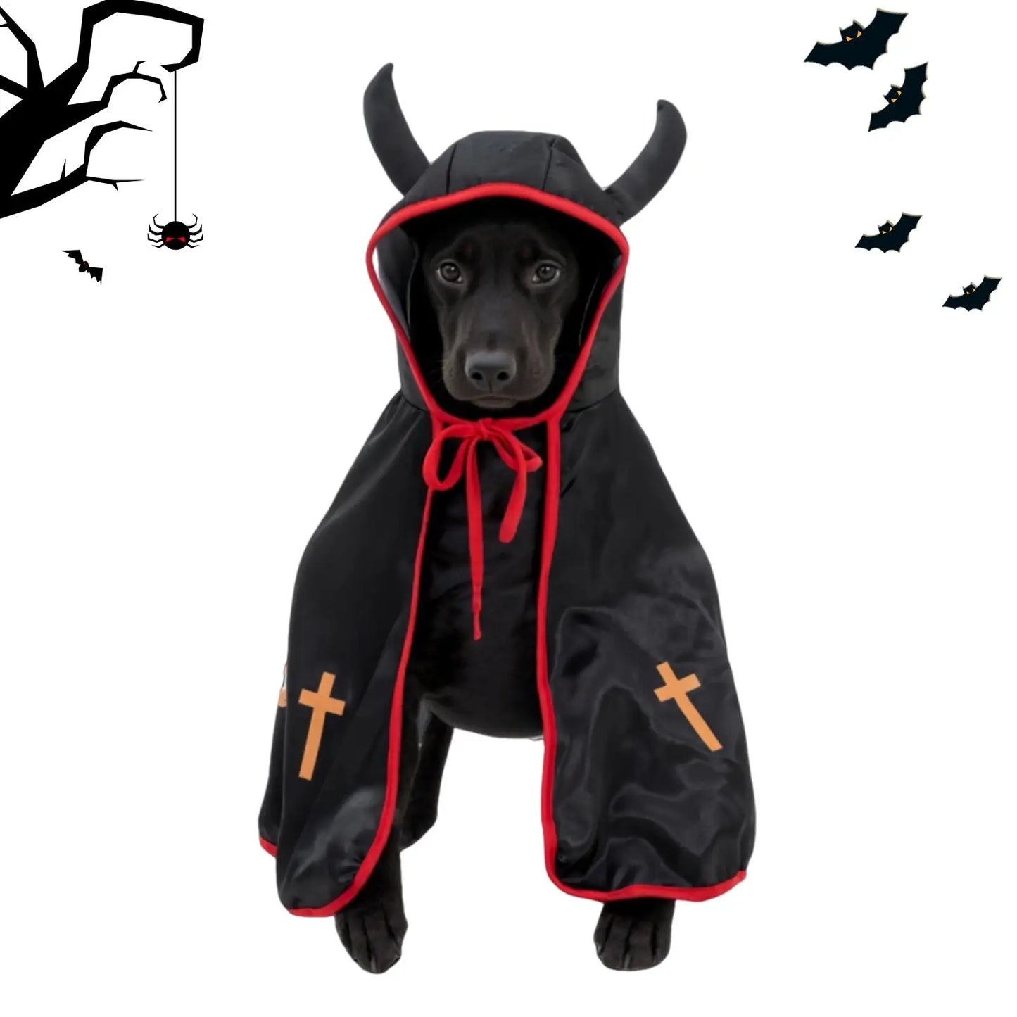 Halloween Dog Costumes Cat Kitten Medium Large Breed Cloak Cosplay Clothing Dog Pet Costumes Puppy Dog Clothes Pet Attire Fancy