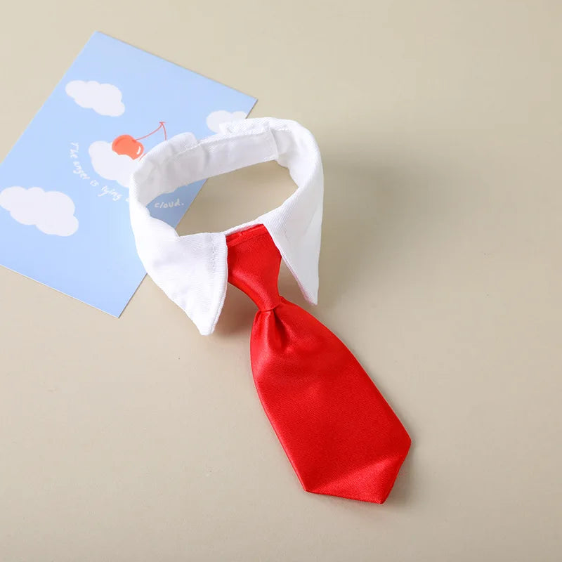 Formal Business Collar And Tie For Pets