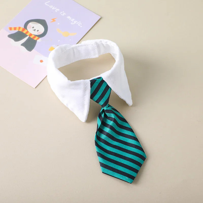 Formal Business Collar And Tie For Pets