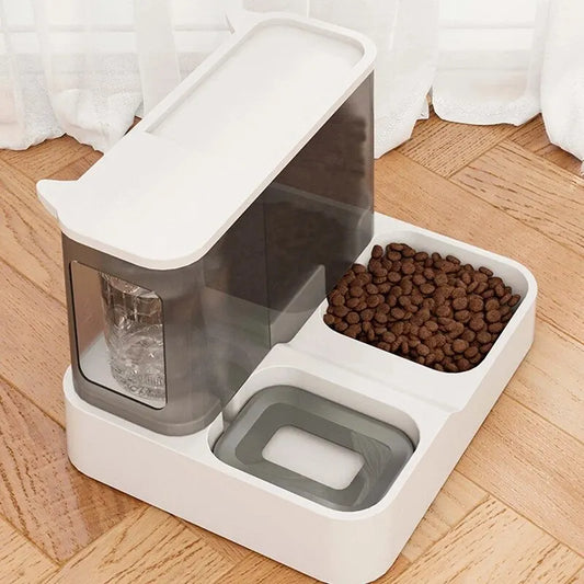 Cat Ear Automatic Refill Water and Food Cat Feeder