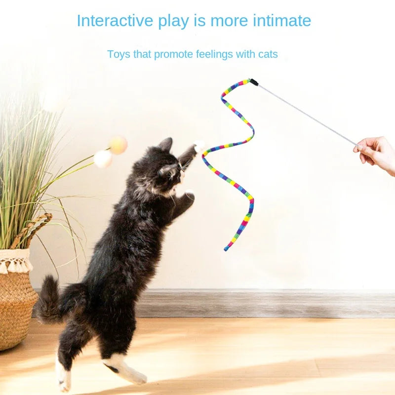 Colorful String Cat Toy